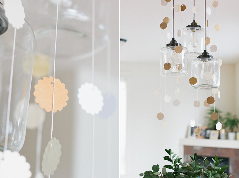 diy scallop garland via Anastasia Marie