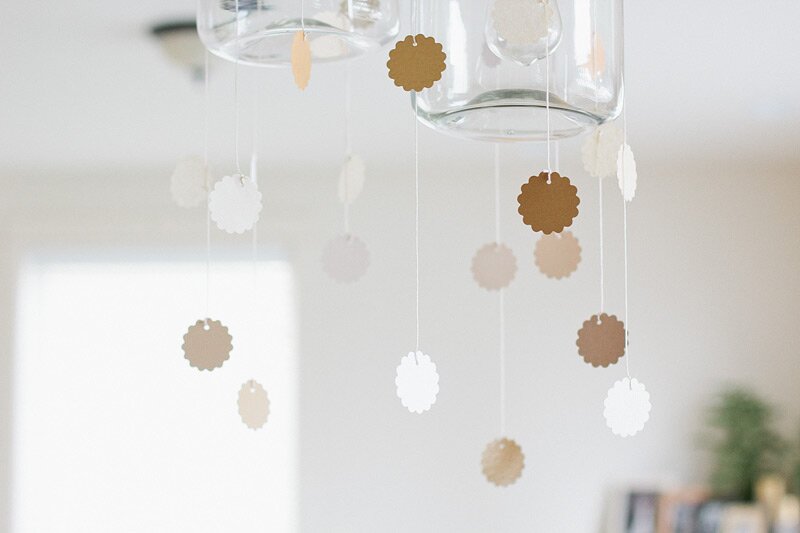 diy scallop garland via Anastasia Marie